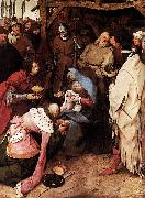 Pieter Bruegel the Elder The Adoration of the Kings oil on canvas